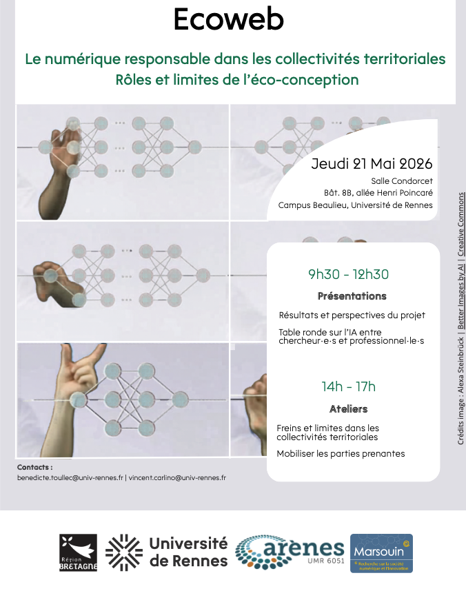 Journée d&rsquo;étude Ecoweb